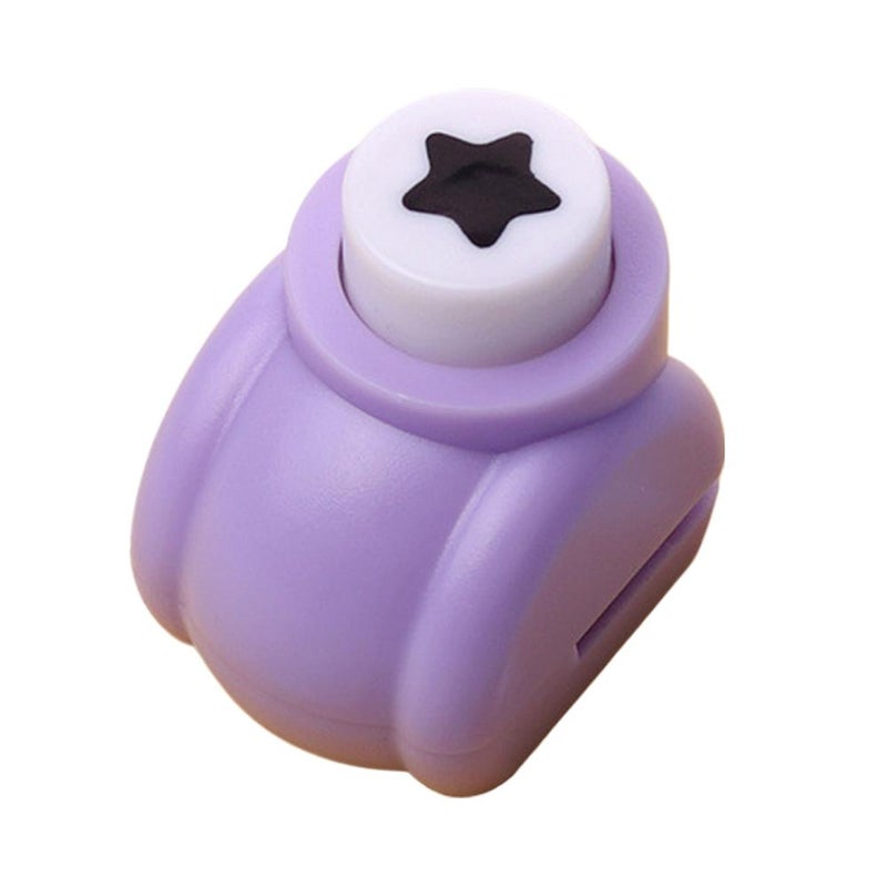 Mini DIY flower embossing tool for small crafts, student designs, five-pointed star, maple leaf, heart, and other irregular shapes.